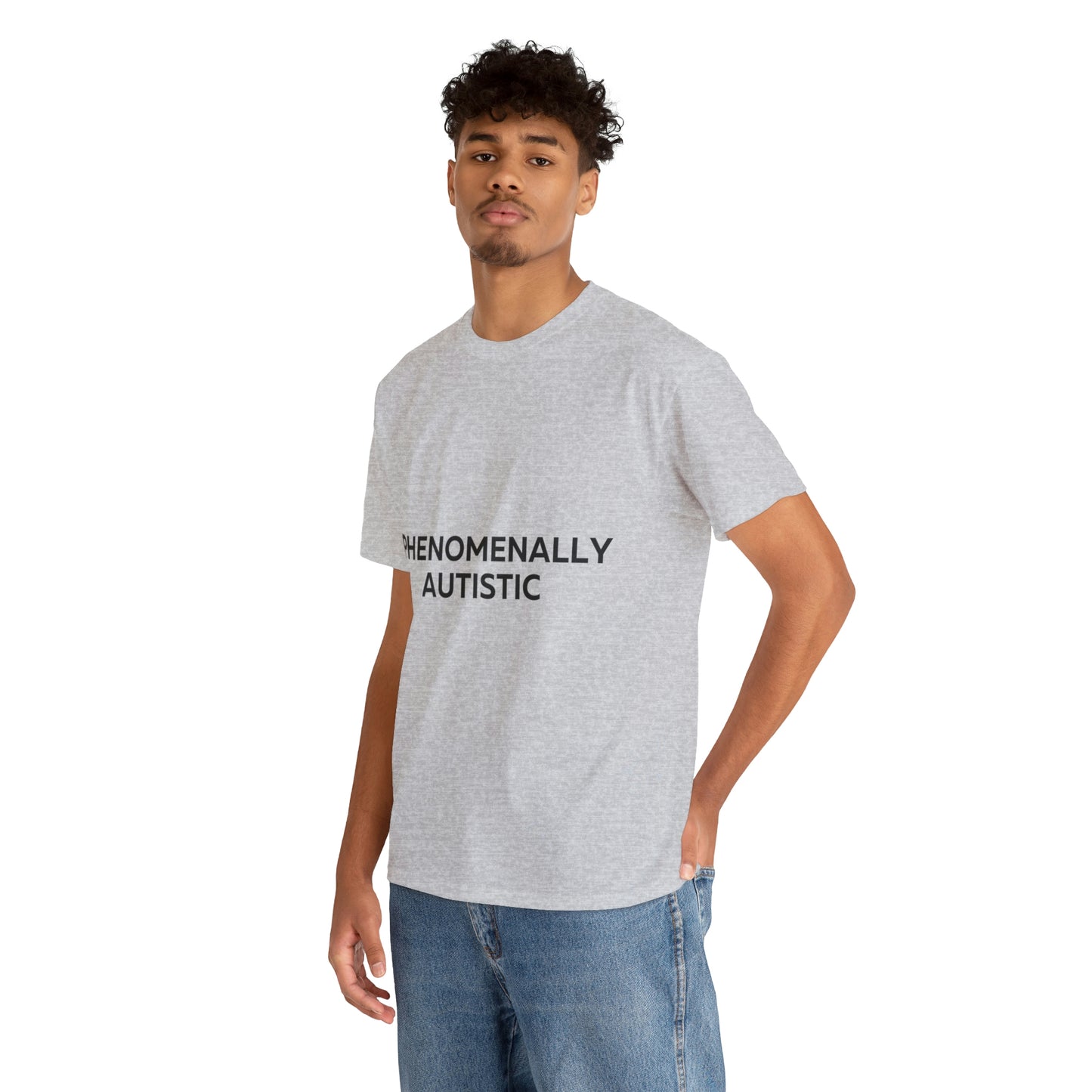 PHENOMENALLY AUTISTIC | White T-Shirt
